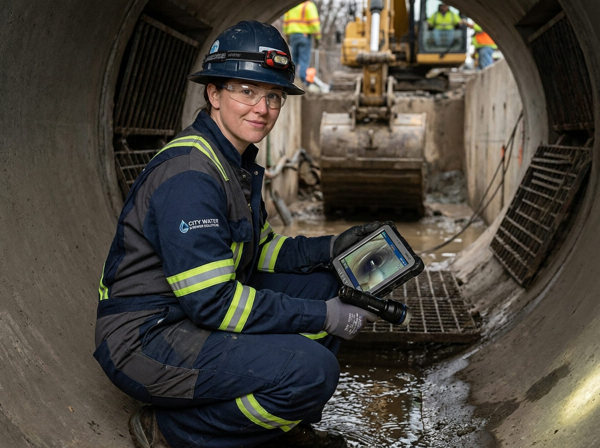 Sewer Line Inspection & Replacement in North Houston